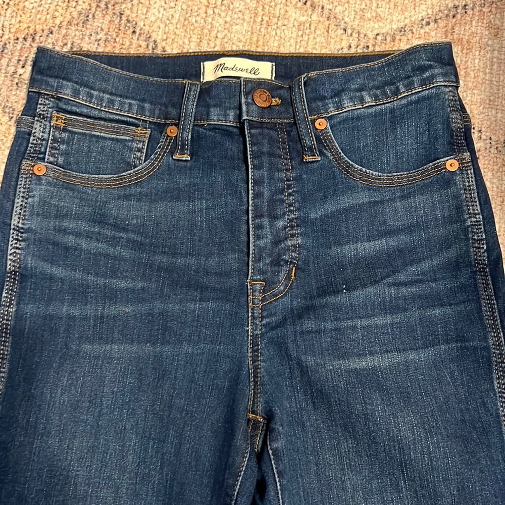 Madewell 10” High Rose Skinny Crop - Size 26